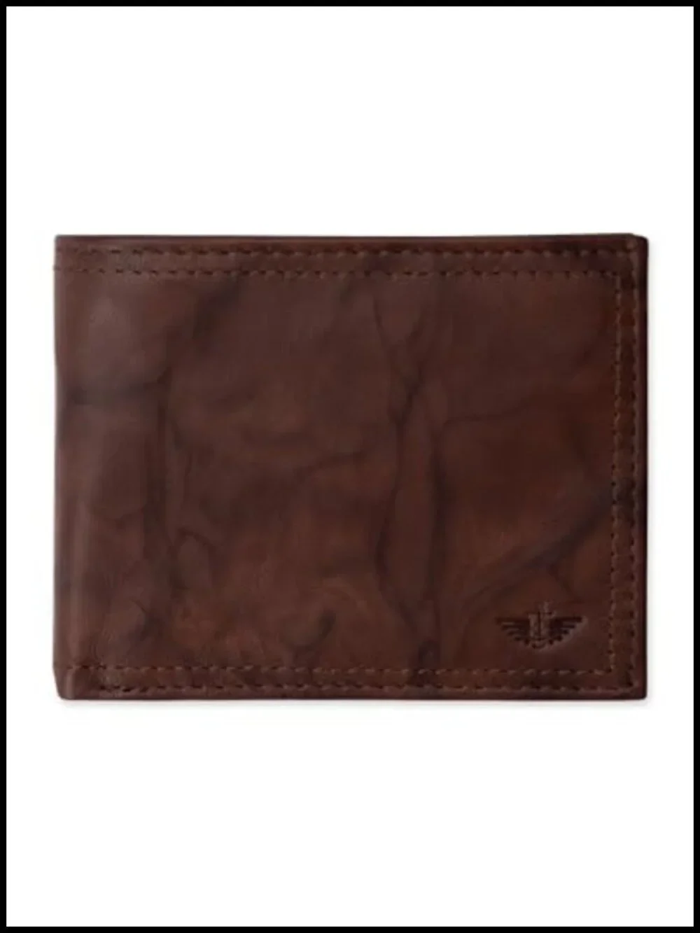 Bifold Leather Wallet with RFID Blocking - Slim Extra Capacity